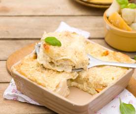 Lasagne z topinamburem