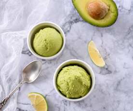 白木耳酪梨冰淇淋