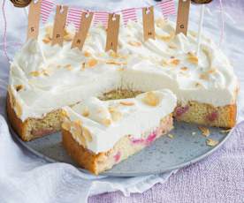 Rhabarber-Marzipan-Torte