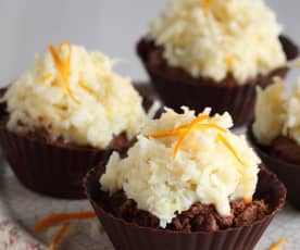 Decadent Chocolate and Coconut Cups