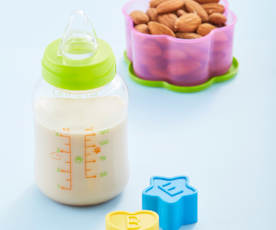 Leche de almendra para despechar