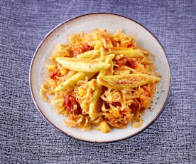 Schupfnudeln mit Sauerkraut