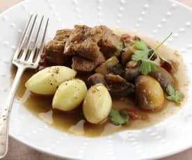 Sauté de veau Marengo