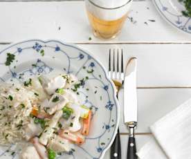 Hühnerfrikassee à la Margret