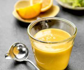 Orange curry dressing