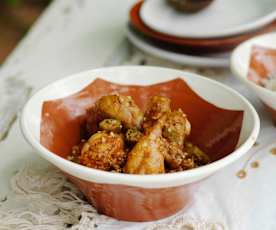 Poulet aux gombos à la brésilienne