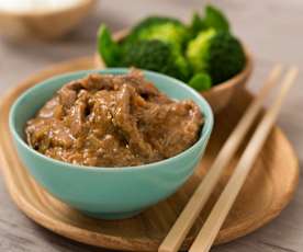 Mongolian lamb hot pot