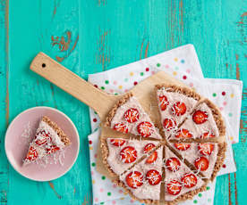 Rice Crispy Treat Pizza