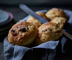 Skyr-Möhren-Brötchen