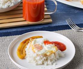 Arroz a la cubana (HESTAN CUE)