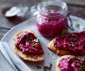 Rote-Bete-Walnuss-Aufstrich