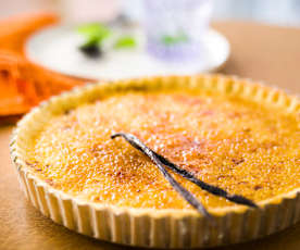 Tarte façon "crème brûlée"
