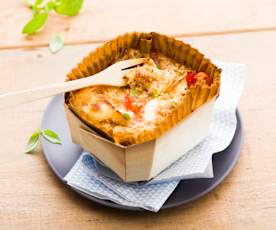 Crumble tomate-chèvre