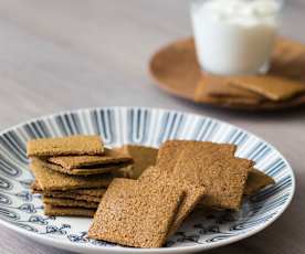 Falafel crackers