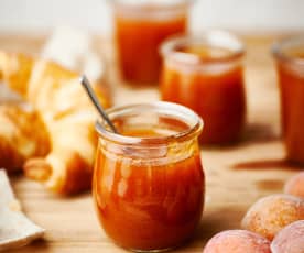 Confiture abricot-gingembre