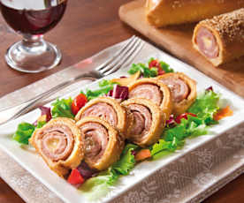 Piccoli polpettoni in crosta