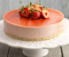 Strawberry Bavarois