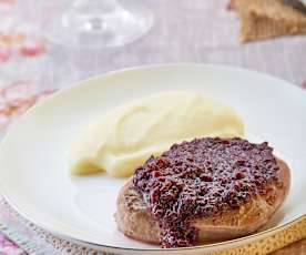 Filetes al vino tinto para 2