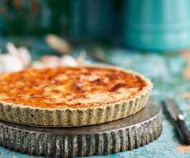 Guisado de frango – na quiche