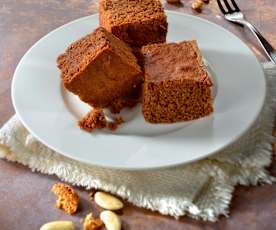 Torta greca al cioccolato e mandorle