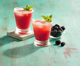 Mango Blackberry Spritzer