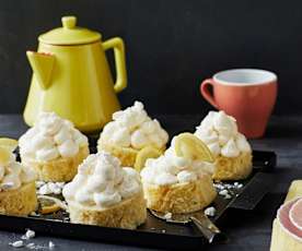 Zitronen-Baiser-Kuchen