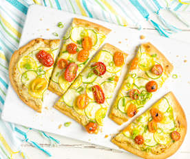 Summer Squash Flatbread