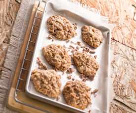 Galletas con chispas de chocolate