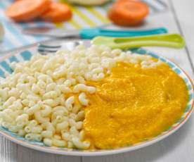 Dětská svíčková s těstovinami