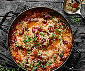 One pot de riz à la tomate