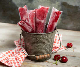 Cherry Lime Pops