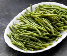 Haricots verts vapeur (200-500 g)