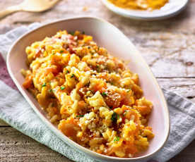 Curry-Möhren-Risotto