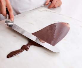 Temperagem de chocolate - ao leite, amargo ou branco