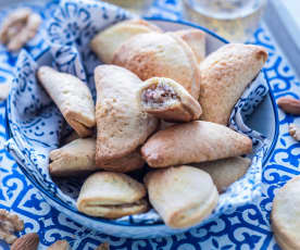 Patoudas (biscuits fourrés aux fruits secs)