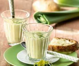 Leek and potato soup