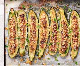 Courgettes farcies