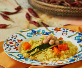 Cous cous vegetariano di Marrakech
