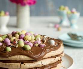 Velikonoční čokoládový Meringue