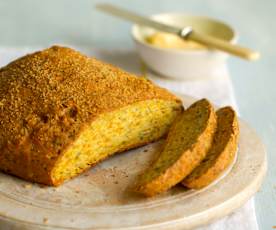 Quick Squash, Rosemary and Parmesan Bread