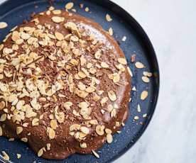 Bolo de mousse de chocolate