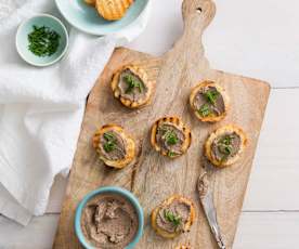 Porcini pepperleaf paté (Andrew Fielke)