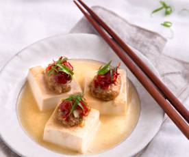 剁椒肉末蒸豆腐