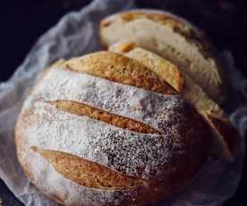 Weizen-Dinkel-Brot