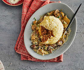 Herzhafte Germknödel