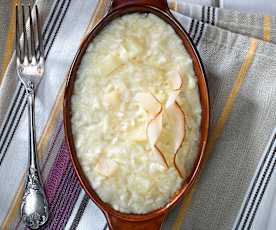 Risotto pere e Taleggio