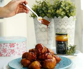 Malassadas de batata-doce