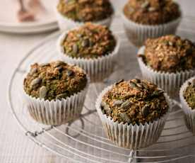 Spinach and Carrot Muffins