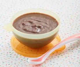 Papilla de frijoles
