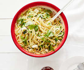 Hähnchen-Zucchini-Pasta